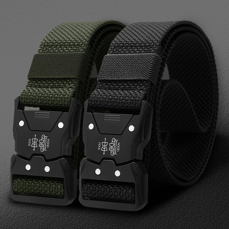 Tactical Waist Belt - Durable Automatic Buckle, Perfect for Outdoor Adventures, Unisex Accessories for Men and Women