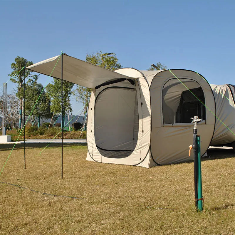 Car Tent trailer Tent, Car Tailgate Tent,Pop Up Car Rear Tent, SUV Tents Car Tents for Campers Multipurpose Truck Tent