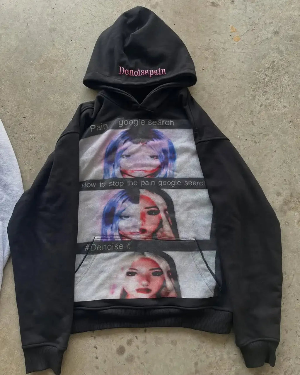 Harajuku Y2k Casual 3DS Hoodies Women Grunge Streetwear Sweatshirt Tops Goth Oversized Hoodie Clothes Tracksuit Men Clothing