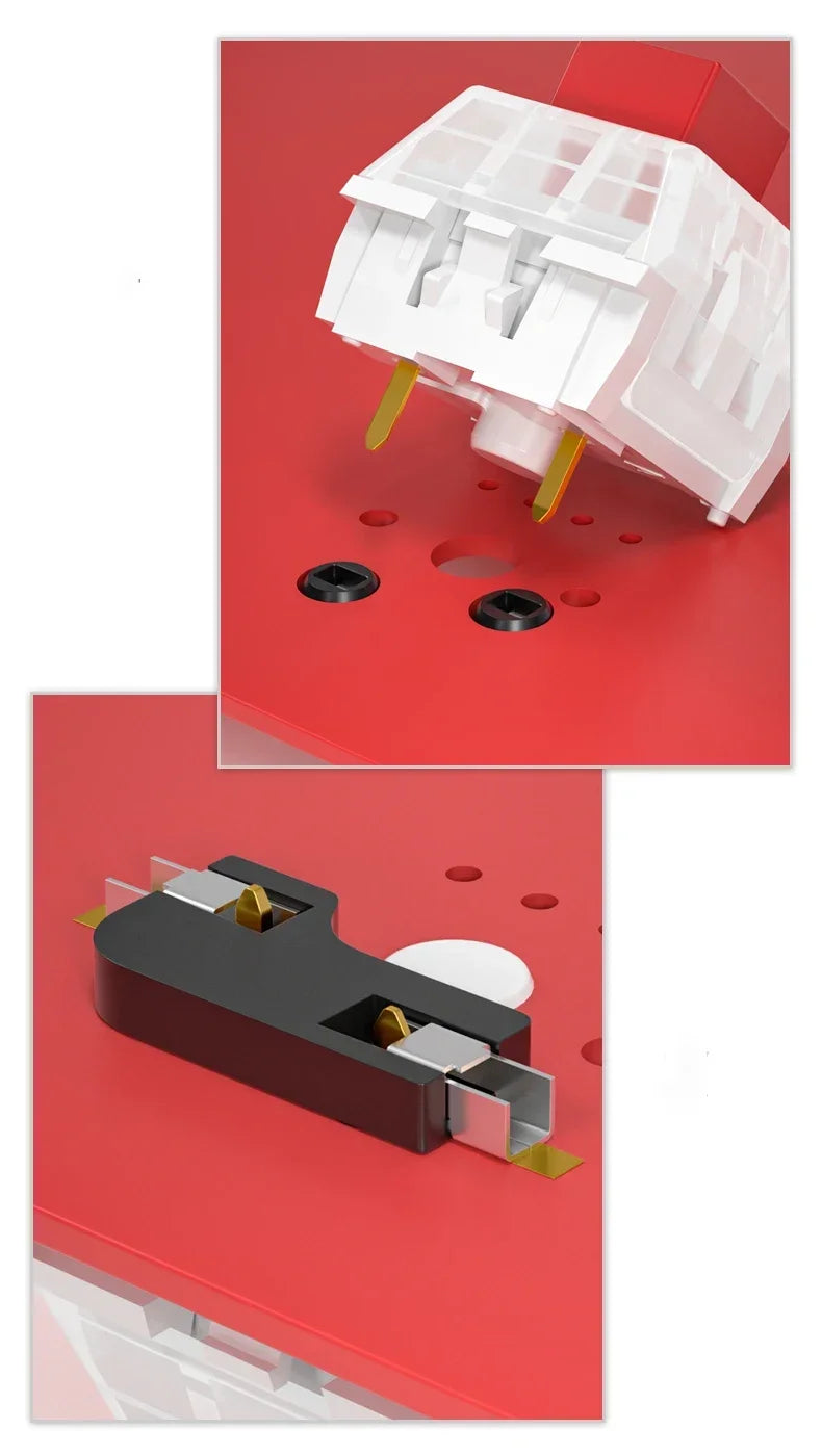 10/30/70/110pcs Kailh Hot Swapping PCB Socket Mechanical Keyboard Hot Swap Dock for Outemu Cherry MX Switches DIY Connector