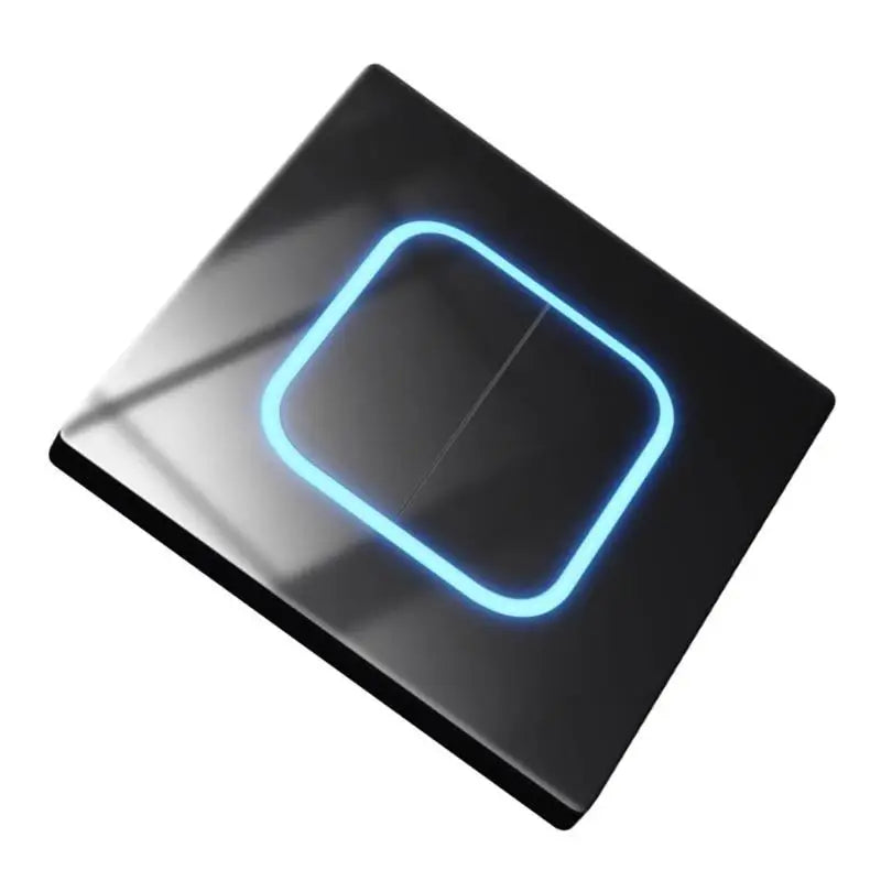 240V 10A Electrical Light Switches Tempered Glass Panel Wall Light Switches 1/2/3/4 Gang Wall Glasses Panel Switches Enduring