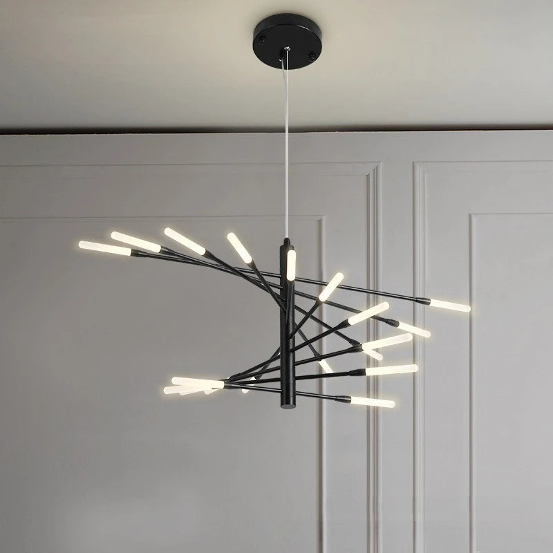 Modern LED Ceiling Pendant Light-modern Dimmable Lighting for Living Room, Kitchen, and Luxury Room Decoration