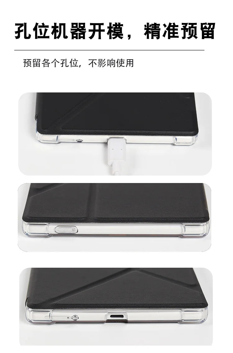for Onyx Boox Poke5/6s Protective Case Reader Leather Go 6 EPaper Deformable Horizontal and Vertical Screen Support Lightweight