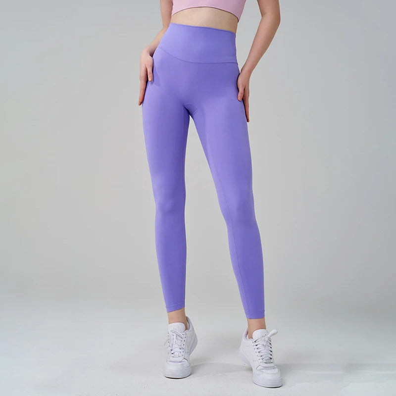 TRY TO BN Yoga Pants Leggings Women Naked Feeling High Waisted Workout Seamless Sports  Fitness GymLeggings Push Up Tights Women