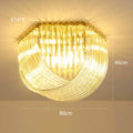 Modern Nordic U -shaped Glass Tube Living Room Chandelier Lighting Luxury Hotel Hall Bedroom Home Decor Suspension Pendant Lamps