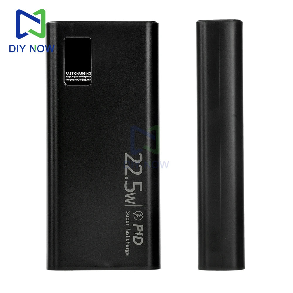 Digital Display Fast Charging Power Bank PD/QC/VOOC 22.5W Fast Charging Module Power Bank Motherboard DIY Power Bank Module