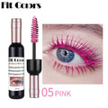 4D Colorful Mascara Waterproof Eyelash Extension Glitter Fast Dry Long-lasting Curling Purple Blue Pink Party Makeup Cosmetic