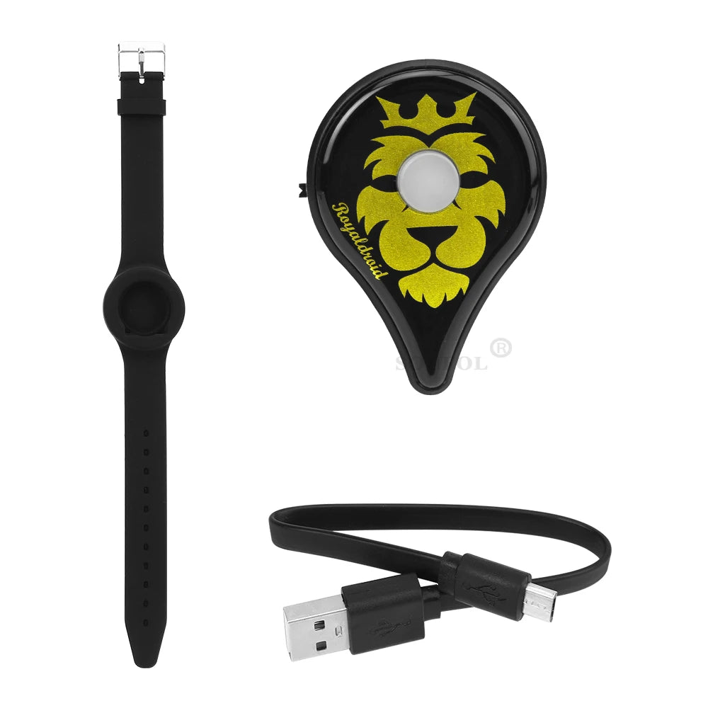 Auto Manual Catch USB Rechargable For Powermon Go Plus Wristband Bracelet Digital Watch Blue-tooth Band Switch Game Accessories