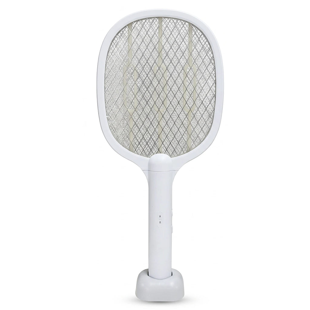 2 In 1 Electric Mosquito Swatter Mosquito Killer Lamp Killer Insect Killer 3000V USB Rechargeable Mosquito Killer Fly Killer