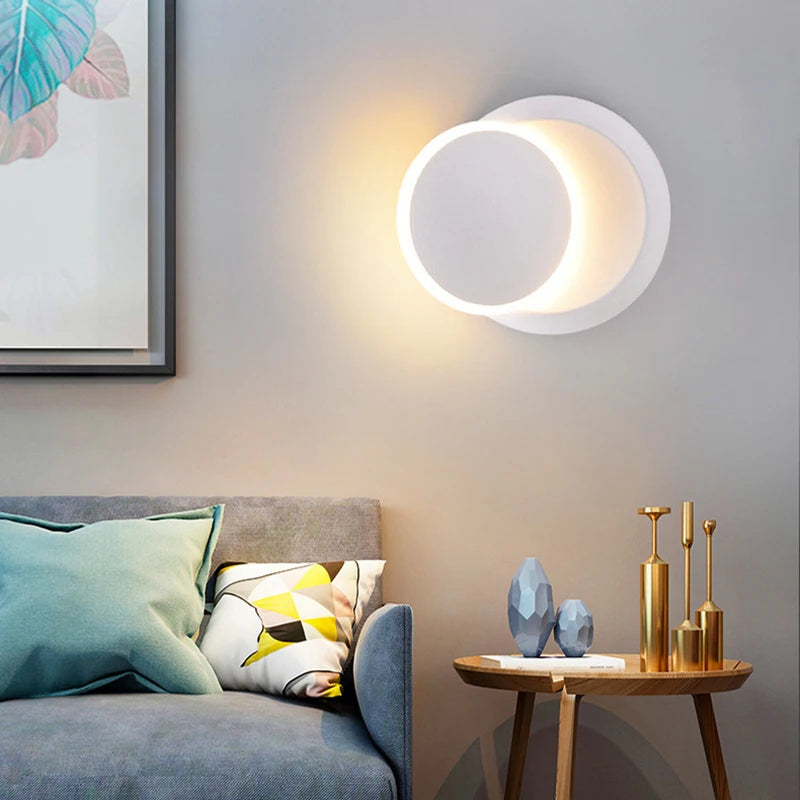 Indoor Lamp Body Touch Switch LED Wall Lamps Bedroom 360° Rotatable LED Wall Lights for Bedside Wall Sconce Lighting Fixtures