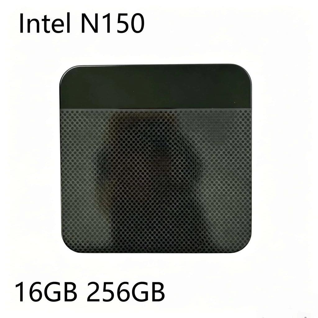 Mini PC Intel N150 16GB DDR4 512GB M.2 NVMe SSD Triple 4K Output WiFi6 Silent Cooling Office Home Desktop Pro Ultra Fast Max