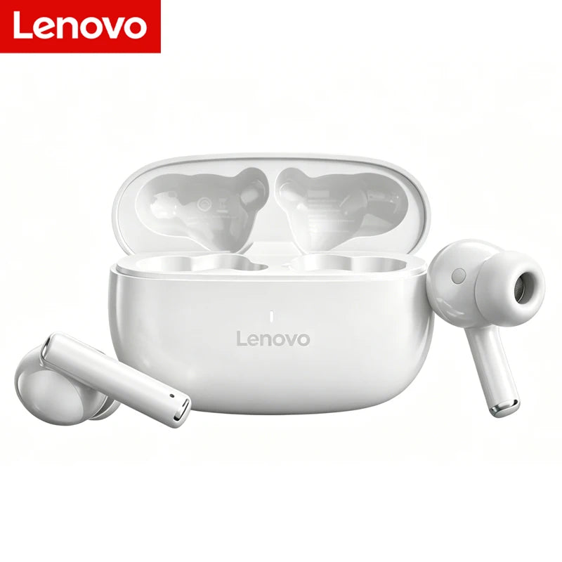 Lenovo TA210 Wireless Bluetooth Earphones Comfortable Fit Sweatproof In-Ear HiFi Sound Low Latency Gaming Headsets Sport Earbuds