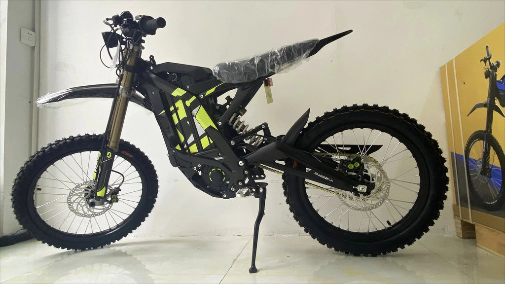 QQW Pink Light Bee X Frame High Power E-Bike Off-Road Adventure 60v Voltage Motorcycle
