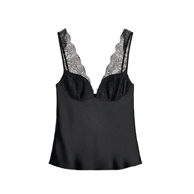 Women's Embroidery Vest Top Vintage Hollow Out Crew Neck Sleeveless Side Split Tank Summer Party Club Daily Matching Streetwear