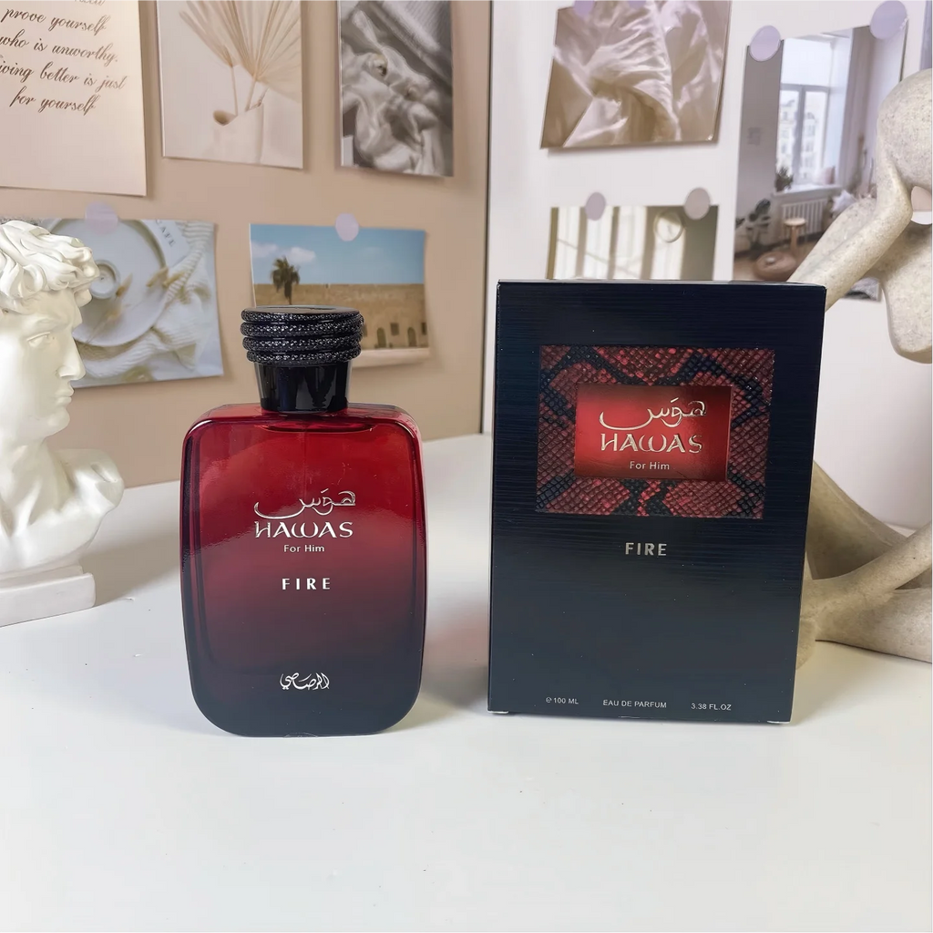 Hawas Pheromone Men's Perfume 3.4oz Long Lasting Fragrance Suitable for Any Occasion Christmas Gift Idea