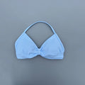 Sports Strappy Bra Yoga Underwear Women Gym Crop Top Running Exercise Backless Bra Support ActiveWear Fitness Workout Halter