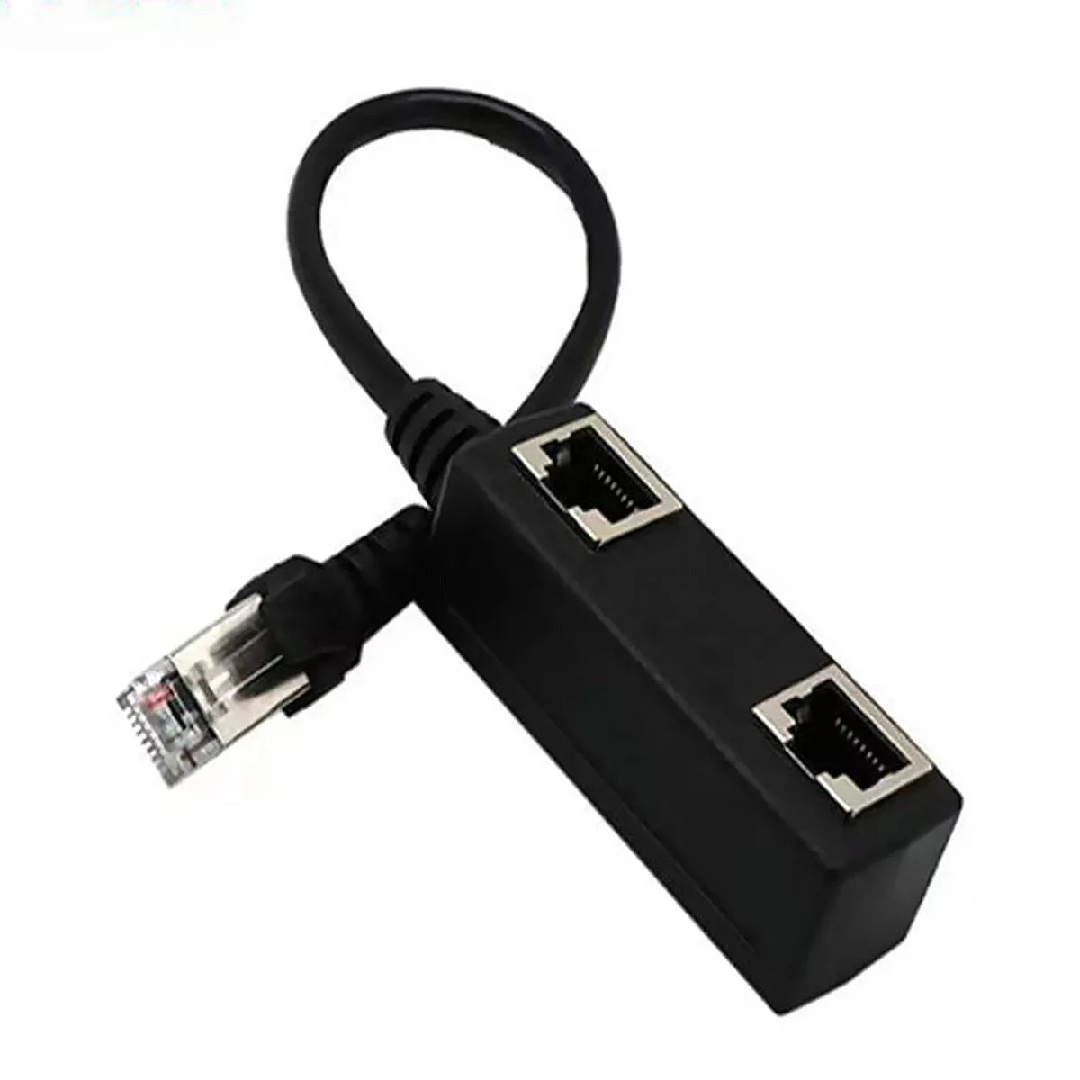 RJ45 1 Male To 4 Female LAN Ethernet Socket 2/3 Port Splitter Ethernet Cable Networking Extender Cable Adapter Accessories