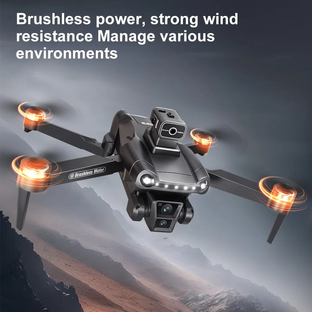 Original V198MAX Drone 8K Profesional FPV Brushless Laser obstacle avoidance Aerial Optical Foldable Quadcopter Mini 4K Dron