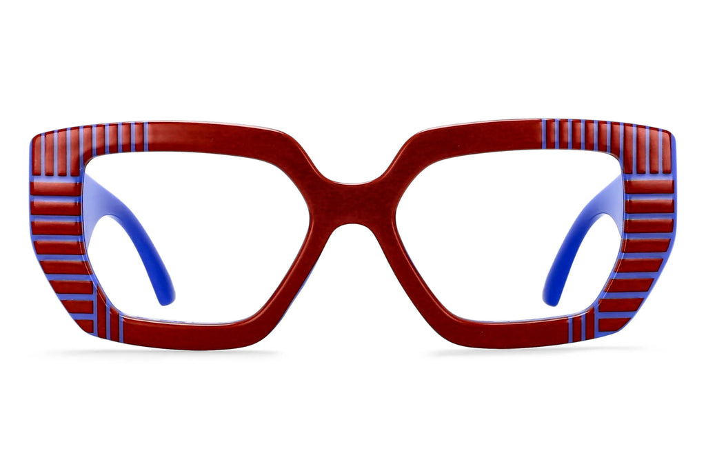 R57095 Women Fashion Colorful Stripe Reading Glasses Dioptric +0.50~+3.50 Lady Trend Square Large Frames Presbyopic Eyeglass