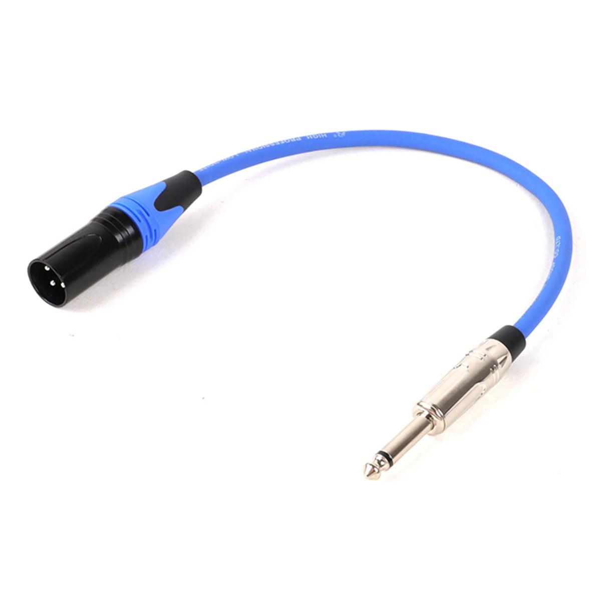 1PC 1/4 Inch (6.35mm) TS Jack to XLR Female/Male Microphone Audio Cable Unbalanced 3Pin XLR to Quarter Inch Mono Plug Mic Cord