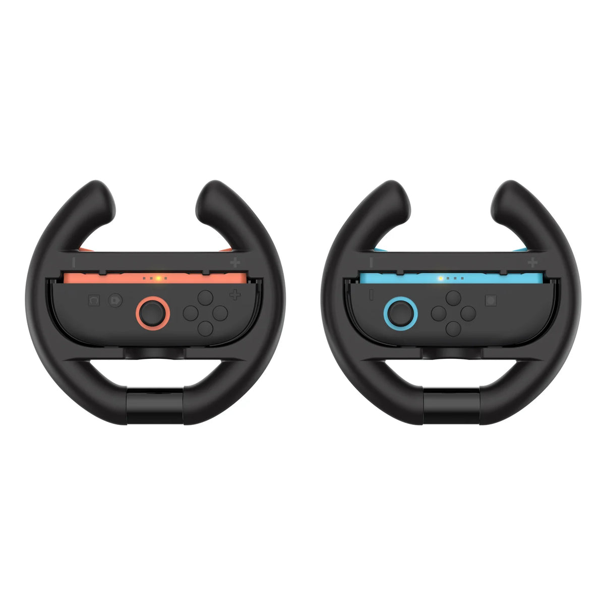 For Switch2 4-In-1 Steering Racing Wheel Controller Grip Left and Right Jon-Con Accessories 2 Hand Holder for Mario Kart World