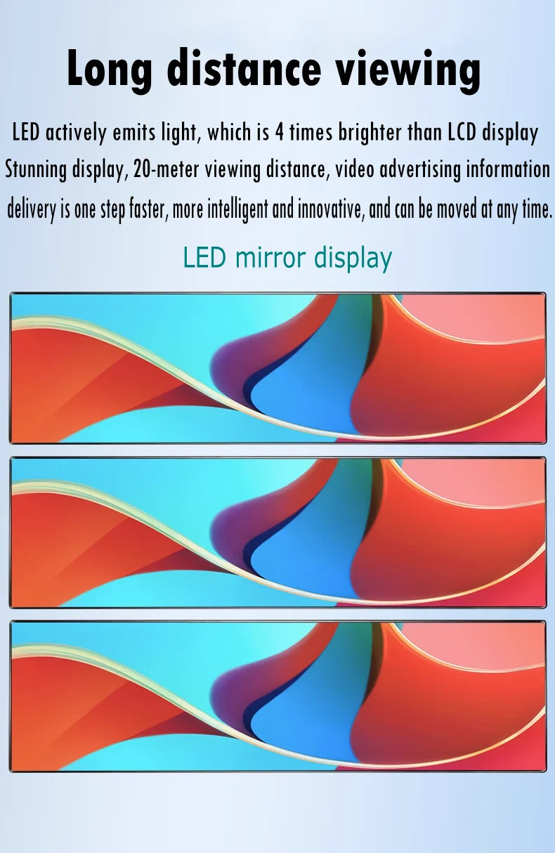 High Refresh Indoor GOB LED Poster Display Screen 640x1920mm High-Definition Multi-Unit Splicable for Business & Entertainment