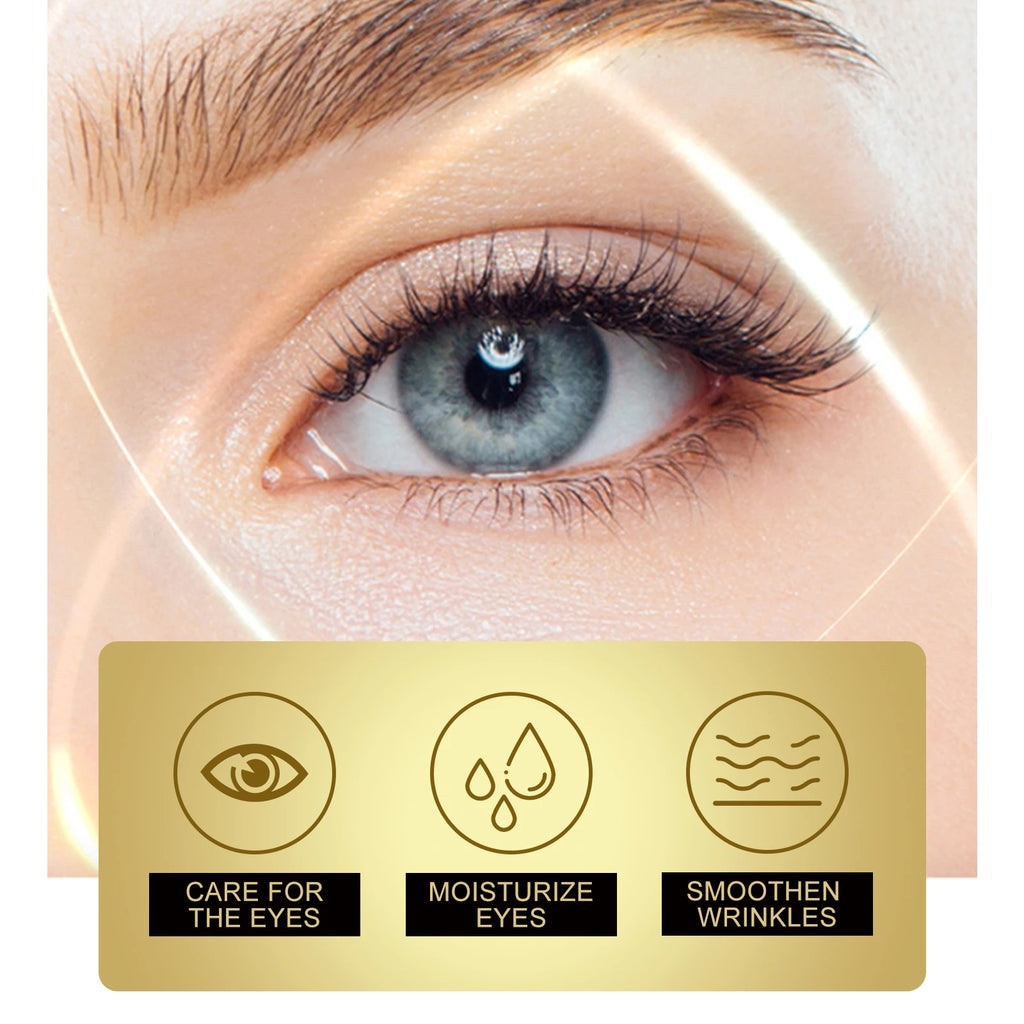 Firming Hydrating Eye Roller Serum - Targets Dark Circles, Diminishes Fine Lines, Gentle Nourishing Eye Care
