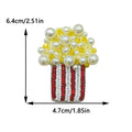 3D Handmade Rhinestone Beads Bag Charm, Crystal Lanyard Patches Keychains, Hanging Rope Patches, Backpack Pendants Decor
