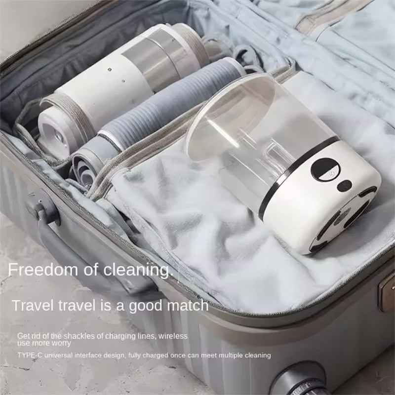 2L Mini Washing Machine Automatic Portable Turbo Led Washing Cup Portable Washing Machine is Suitable For Underwear Underwear