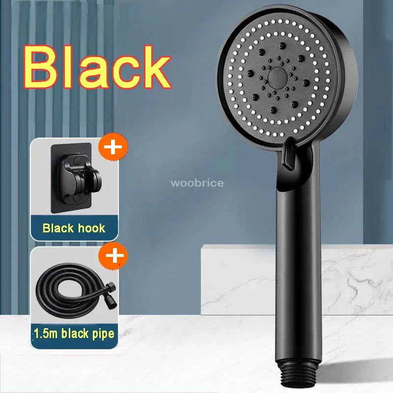 Shower Phone Bathroom Bath and Accessories Shower for Bathroom High Pressure Water Saving Pressurized Spa Handheld Showers