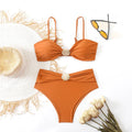 High Waist Bikini Women's Swimsuit Two-piece Bathing Suits Bandeau Woman Swimwear 2026 Trend Bikinis Sets Brazilian Beach Wear