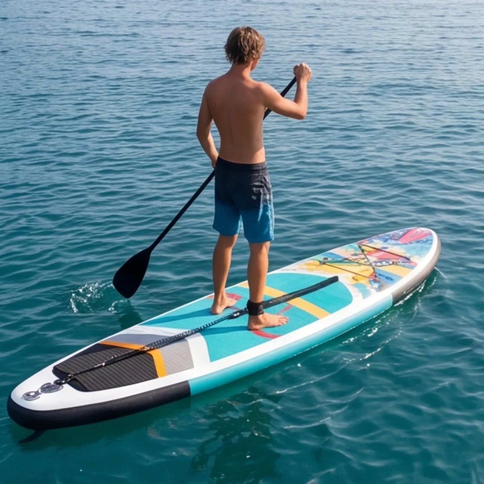 Elastic Sup Board Foot Leg Rope Adjustable Sup Paddleboard Safety Leash Kayak Boat Lifesaving Ankle Ropes for Surfing Stand UP