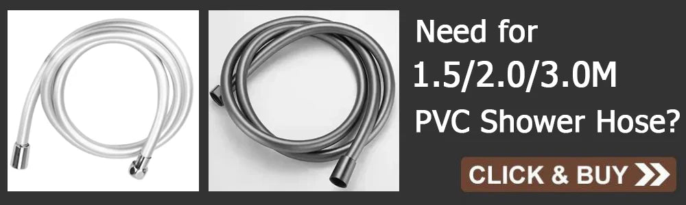 1.5/2M Black Latex Shower Head Hose Flexible Tube Pipe High Pressure Silicone Powerful Tap Faucet Toilet Bathroom Accessories
