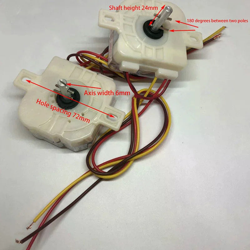3 Wire 180Degree Washing Machine Timer Washing Machine Timer Switch Wash Timer Semi-automatic Double-cylinder Washing Machine