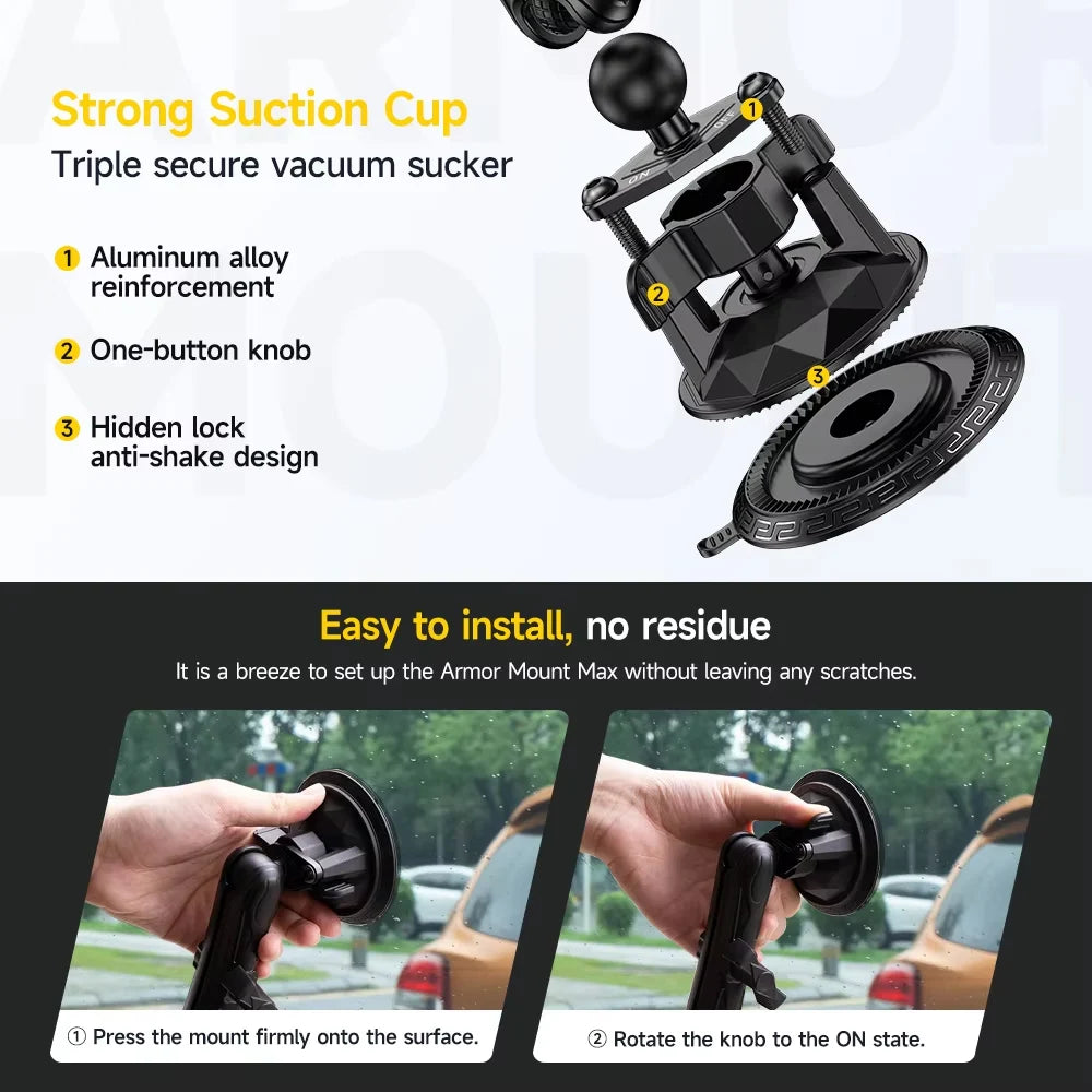 Ulefone UAN02 Armor Mount Max Car Phone Tablet Holder/For Armor Pad 3 Pro/Armor Pad Pro/Armor Pad 4 Ultra