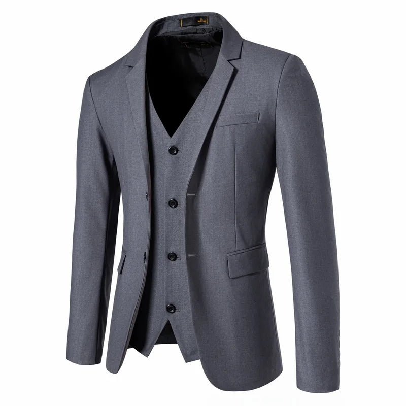 Classic Mens Casual Blazer Solid Color Sport Coat Lightweight Two Button Suit Jacket for Men