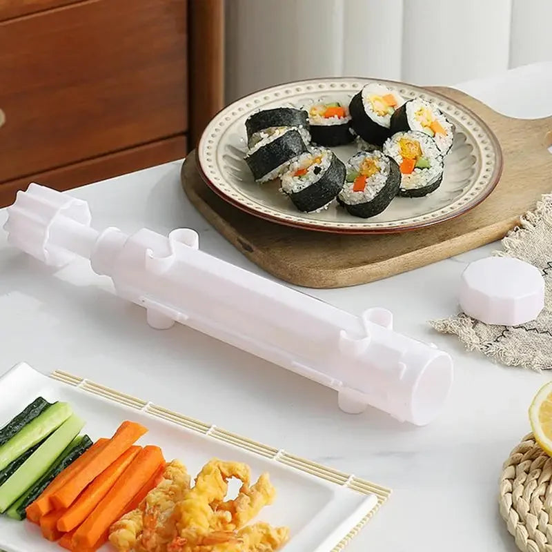 Quick Sushi Maker DIY Roller Rice Mold Meat Vegetable Rolling Mold Sushi Device Making Machine Bento Kitchen Gadgets