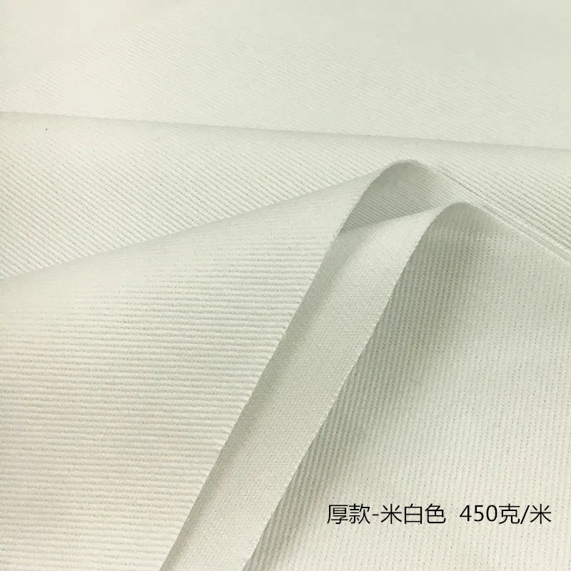 Washed Denim Jeans Fabric Cotton By The Meter for Needlework Dress Skirt Shirt Jacket Pants Diy Sewing Wearable Soft Cloth Blue