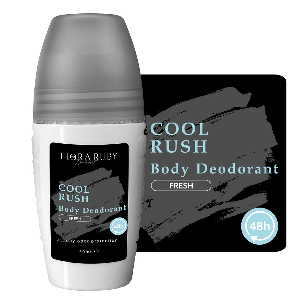 4 Fragrances Men Underarm Roll On Deodorant, Aluminum Free, Portable Gym &Sports Set 48H Odor Protection, Long Lasting Freshness
