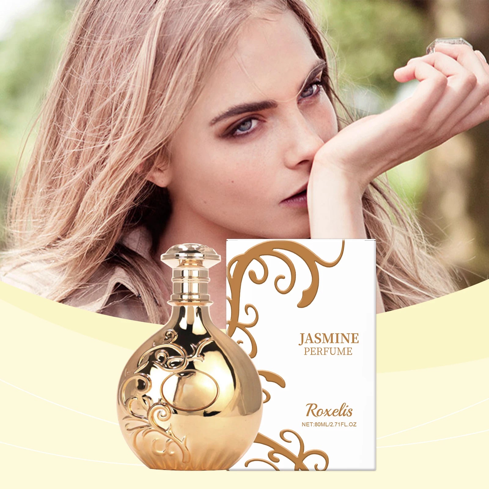 Luxurious floral fragrance - Jasmine scent lasts long, boosts confidence and charm, and leaves a fresh fragrance wherever you go