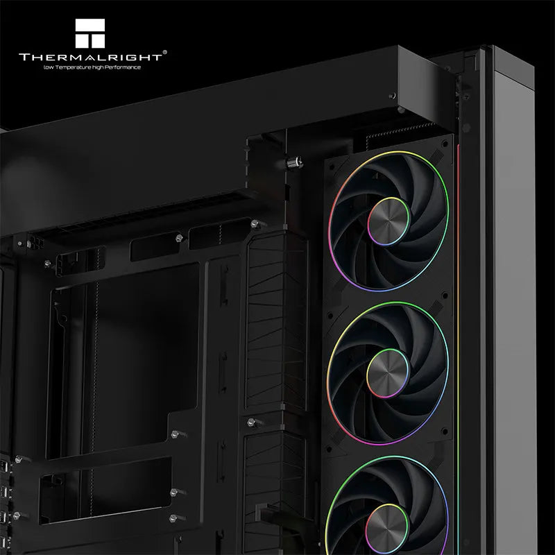 Thermalright TL-UC12/24/36 Performance Level Fan Pressure Fan ARGB Infinity Mirror Smart Speed Display 2400 RPM PWM Temperature