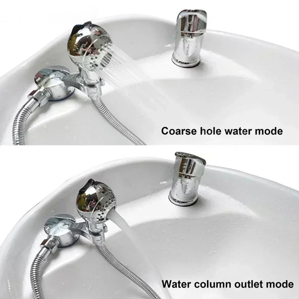 Barber Salon Shower Head Nozzle Sprinkler for Hairdressing and Washing Water Saving Handheld Shower Attachment