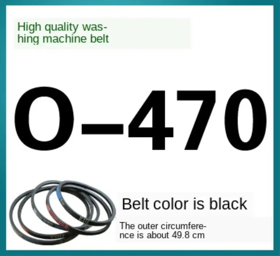 Washing machine belt O-belt semi-automatic washing machine fully automatic washing machine motor conveyor belt