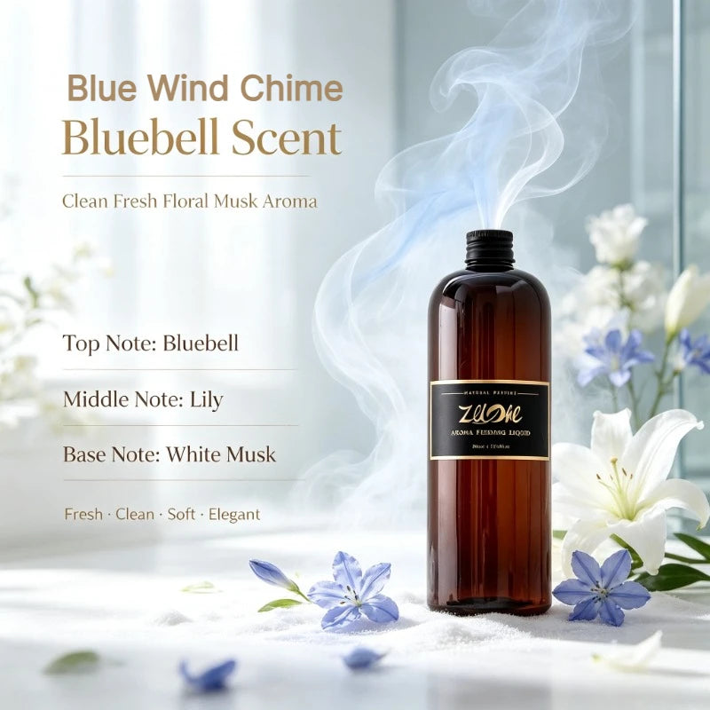 House Fragrance Essential Oil 500ml Ritz Carlton Hilton Hotel Scent Long-lasting Aromatherapy Deodorant,give 10pcs Reed Sticks