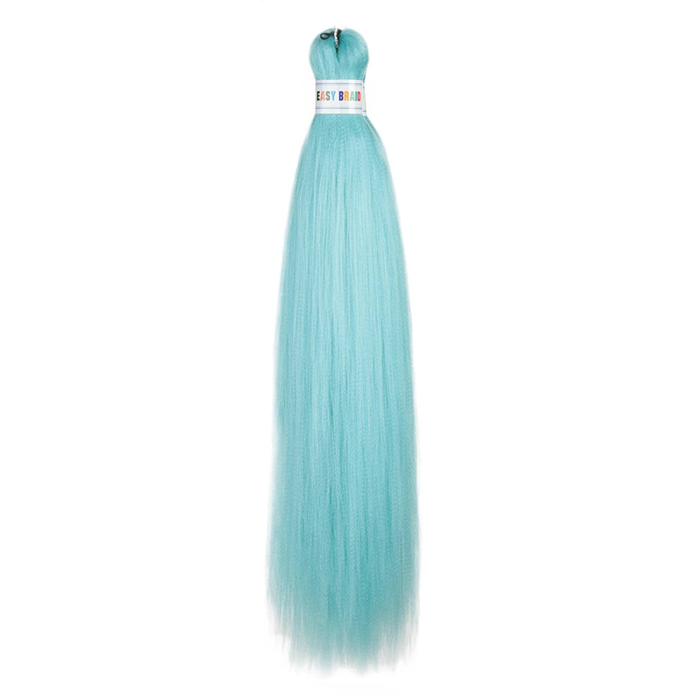 Ombre Kanekalon Braiding Hair Extensions Pre Stretched 26 Inch Synthetic Hair for Afro Jumbo Box Braids Natural Looking