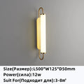 LED Modern Wall Lamps Nordic Simple Living Dining Room Bedroom Wall Light White Acrylic Indoor Home Decor Stairs Lights 90V-260V