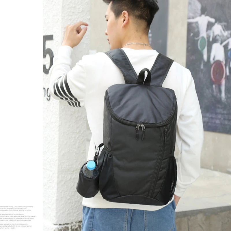20L Foldable Ultralight Backpack Portable Waterproof Unisex Outdoor Mountaineering Cycling Travel Hiking Camping Sports Bag