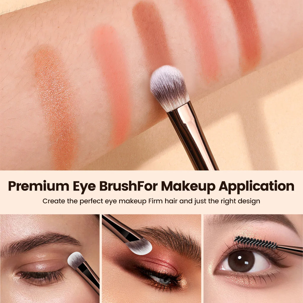MAANGE 11pcs Makeup Brush Double Head Facial Makeup Brush Contour Brush Eyeshadow Brush Halo Dye Brush Detail Brushes Beauty Kit