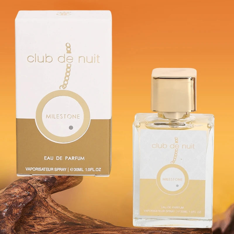 Arabian Brand Perfume Classic Cologne Creamy Muffin Woody Scent Long-lasting Fresh Unisex Fragrance Spray Charming Perfume 30ml
