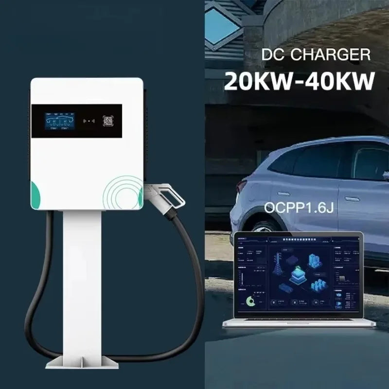 Smart DC Fast EV Charger 60KW-240KW Electric Vehicle Charging Station with Advanced Monitoring
